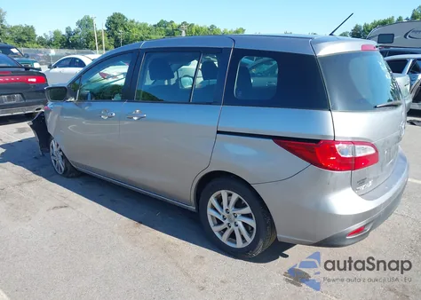2012 Mazda Mazda5 Sport из США, поврежденный, VIN JM1CW2BLXC0129303